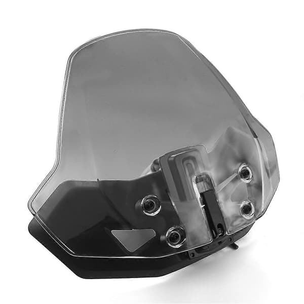 Forrude til Can-Am Ryker, justerbar vindafviser Grey