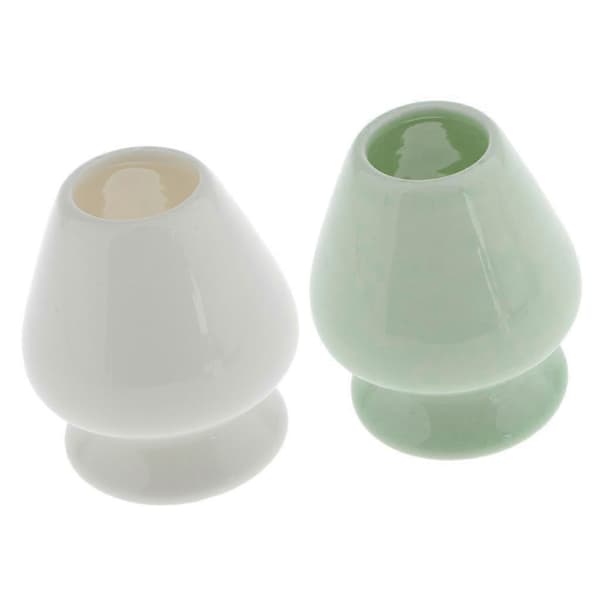 Eramik Matcha-visphållare Bambuvispställ Teset Tetillbehör, 2-pack