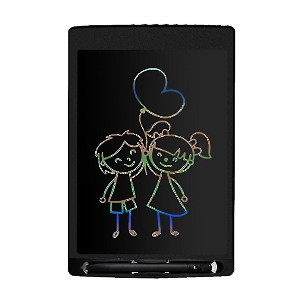 12 Tommer Elektronisk Tegnebræt til Børn, Lcd Skrivetablet Zszjbv53 Black