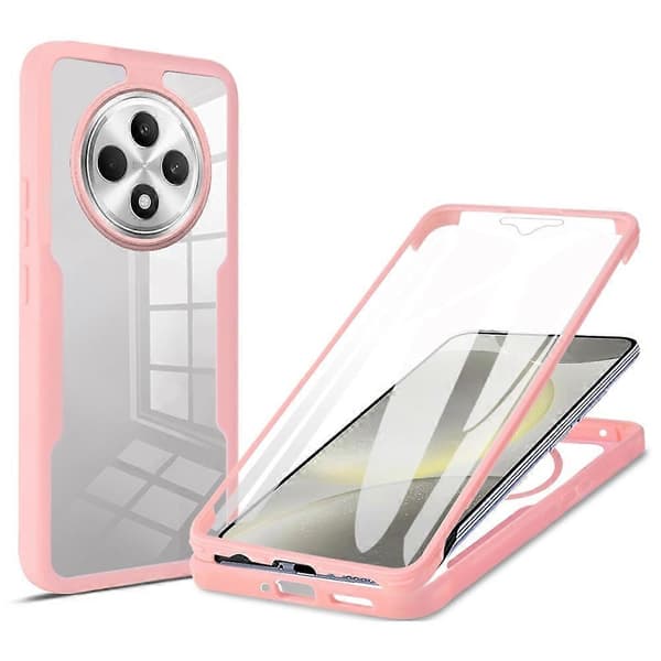 Kompatibelt med Oppo Reno12 FS 5G Mobilskal Multicolor Pink