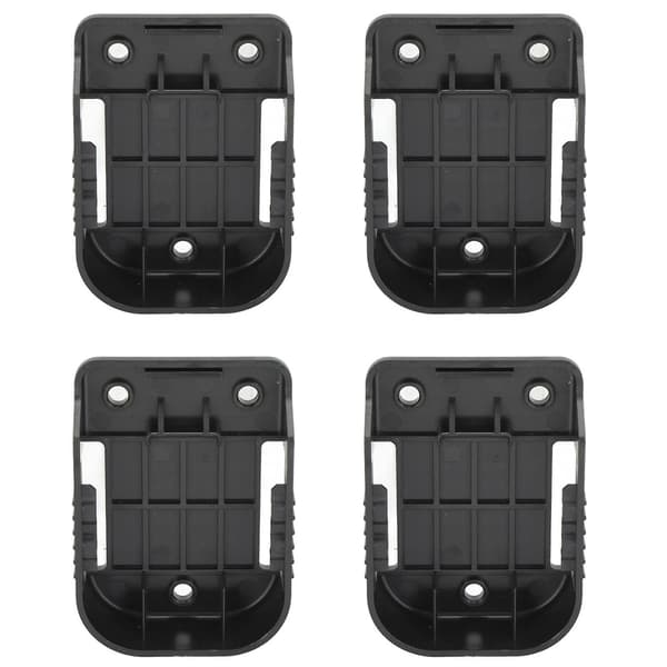 10 st Batterihållare för batterimontering Elverktyg Litiumbatterier Förvaringsställ Spänne för Bosch 18V