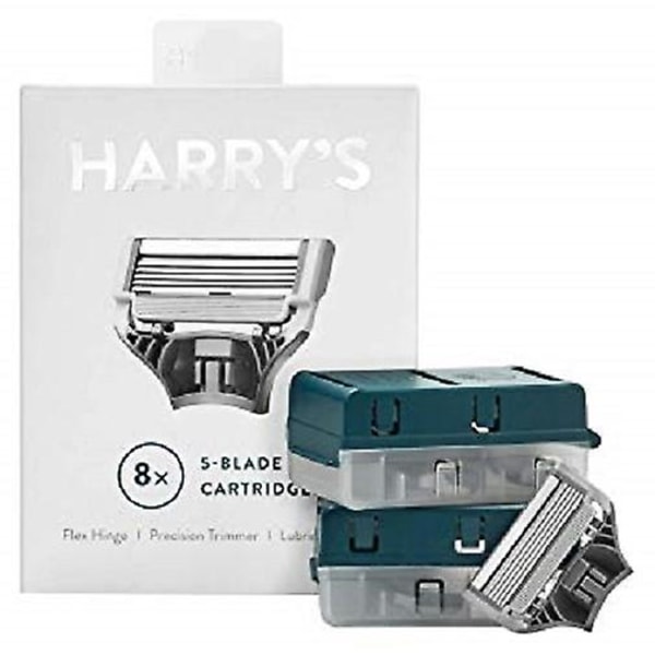 Harrys barberbladkassetter for menn for menn - 8 karat