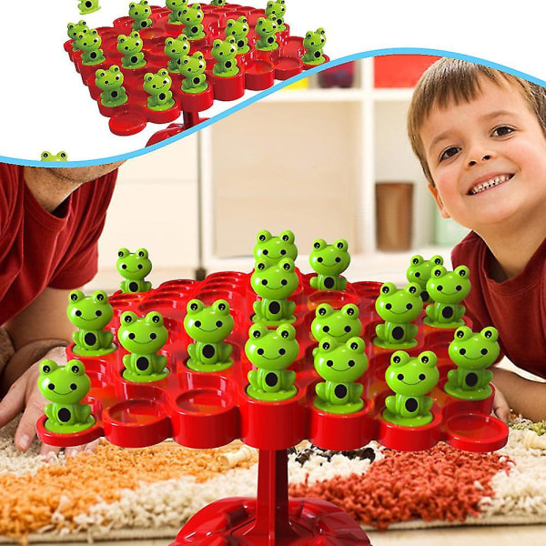 Frog Balance Tree Lelut, jotka harjoittelevat käytännön kykyjä ja kognitiivista opetusta, vuorovaikutteisia leluja