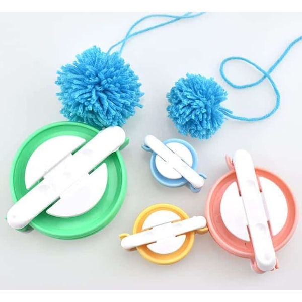 N063 - Pompom-maker - Lag garnkuler i flere farger