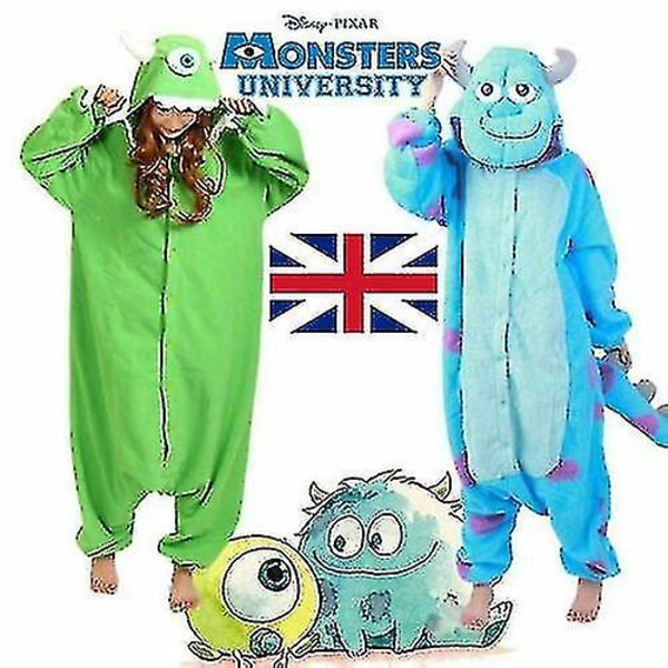 Fancy Adult Cos -asu Söpö Mike Sully Pyjamas S Pyjama _y Korkealaatuinen Mike XL