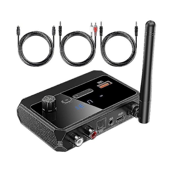 Bluetooth Adapter for Stereo Receiver - Bluetooth 5.3 Receiver, Wireless Audio Adapter for Home Stereo