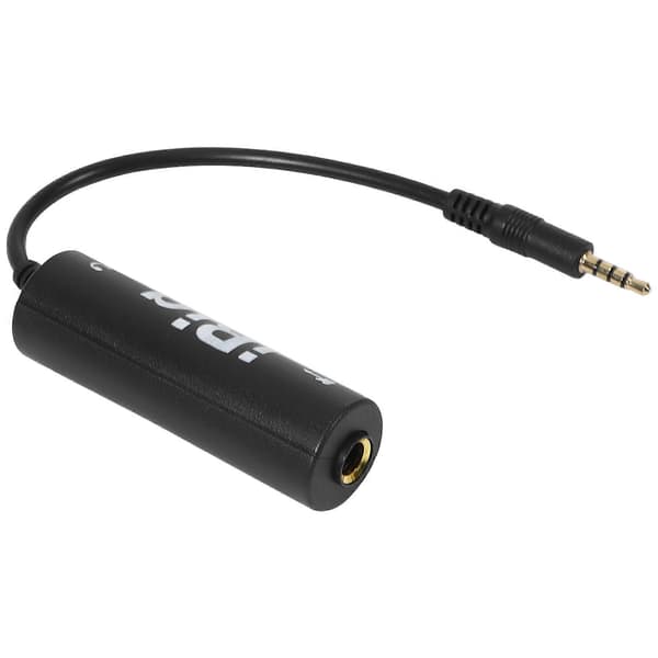 IRig Guitar Interface Converter Erstatningsguitar til telefon / til iPad Ny black