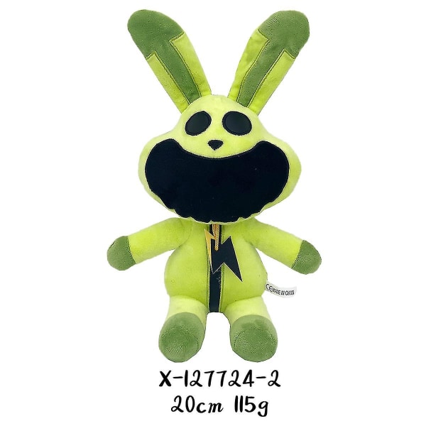 Poppy Playtime 3 pehmolelu, hymyilevä otus, täytetyt pelinukke lapsille Lahja Bunny