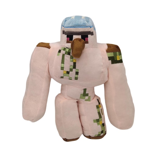Ihana ja eloisasti näyttävä korkean simulaation Minecraft-pehmolelu, täytetty piirretty pelihahmo-sika, mustekala, kissa, pehmolelu, kodin koriste 13