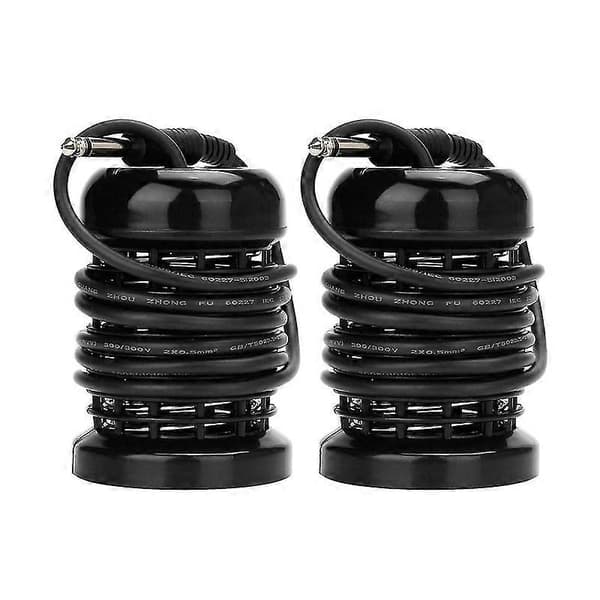 Jonisk fotbadmaskin Spa-system Ersättningsarrayprob 2 st Black One Size