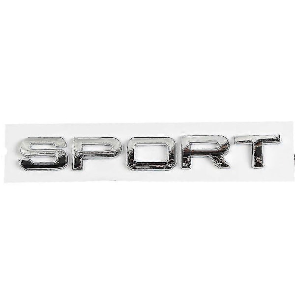 3D ABS Logo Range Rover Bokstaver Emblem Klistremerke Bil Front Pansermerke For Range Rover Sport Evoque L322 L320 L406 P38 Tilbehør - G Sport Chrome