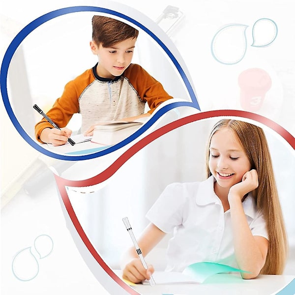 4 stycken penn-snurrning halkfria viktade pennor Fidget Pen Gaming Finger Pen Spinning Rotating Pen B