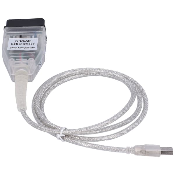 1224V OBD Cable Adapter with Switch for K+CAN K+DCAN Car Diagnostic Tool