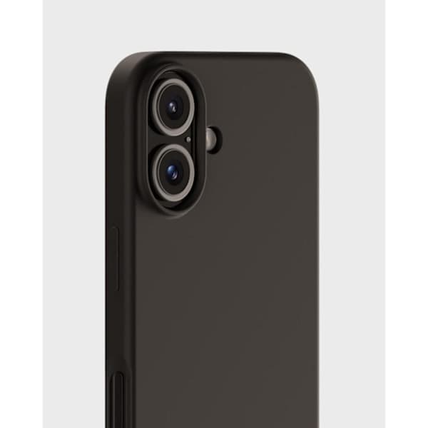 Holdit iPhone 16 Mobilcover Silikone Sort