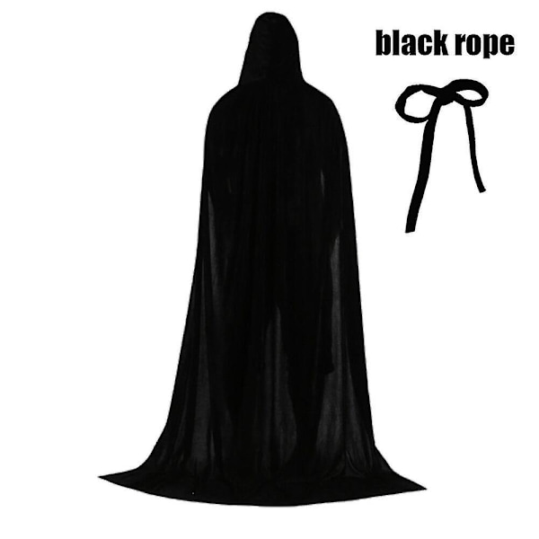 Sanderson Søstre Kappe   Mary Sarah Winifred   Kostume Jul Voksen Børn Middelalderlig Kappe Black L 120*140cm *