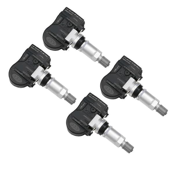 4 STK TPMS Dæktryksovervågningssensor 56053031AD til Chrysler 300 29 Plastic + Metal