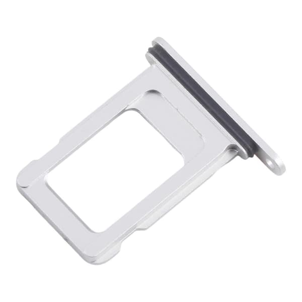 Kompatibel med iPhone 16e SIM-kortfack Silver