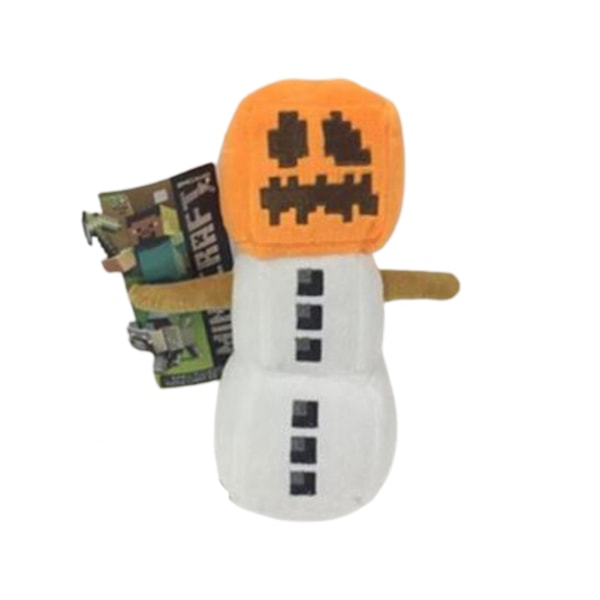 Ihana ja eloisasti näyttävä korkean simulaation Minecraft-pehmolelu, täytetty piirretty pelihahmo-sika, mustekala, kissa, pehmolelu, kodin koriste 20