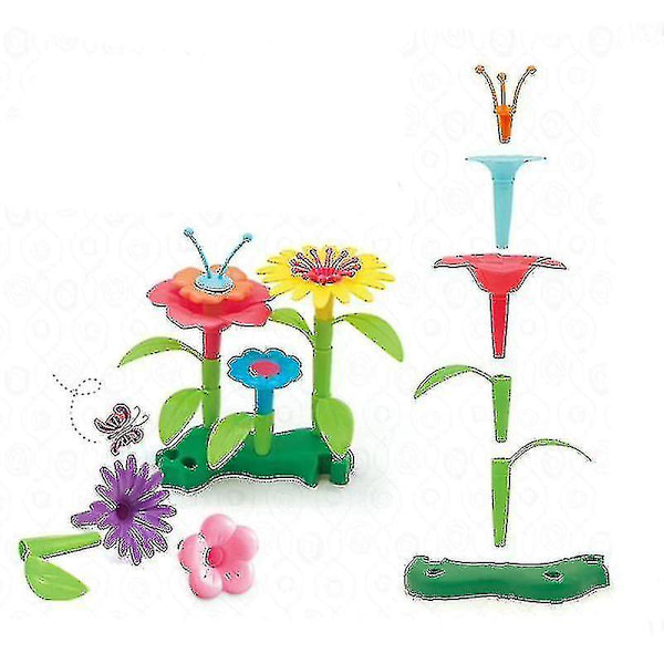 Garden Series Tyttöjen Kukkapuutarha Rakennuslelu