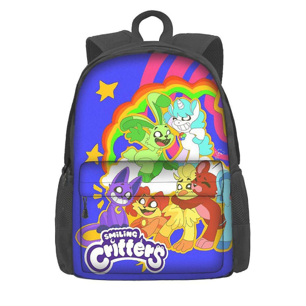 Ny Poppy's Playtime Kapittel 3 Smilende Critters Skolebag Student Ryggsekk Style 5