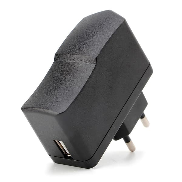 DC 5V 2A 10W USB Strømadapterlader AC 100-240V US EU Plugg