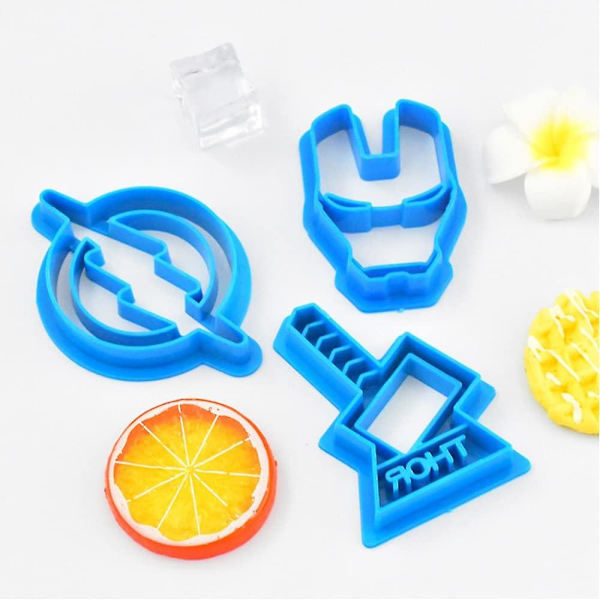 Crethink Påskkakformar - Set med 5 stycken rostfria formar för bakning - Ägg, Morot, Kanin, Kanin Ansikte och Ägg med Kanin_GET IT Gifts A