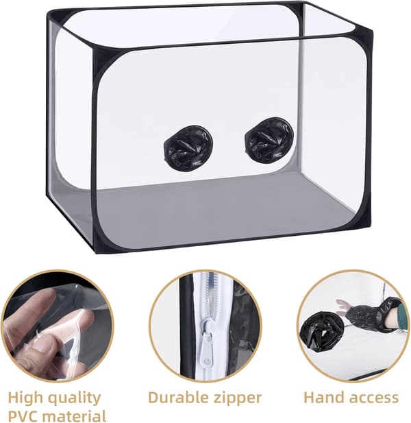 Sopp Still Air Box - Sammenleggbart Soppdyrkingstelt (90 x 60 cm)