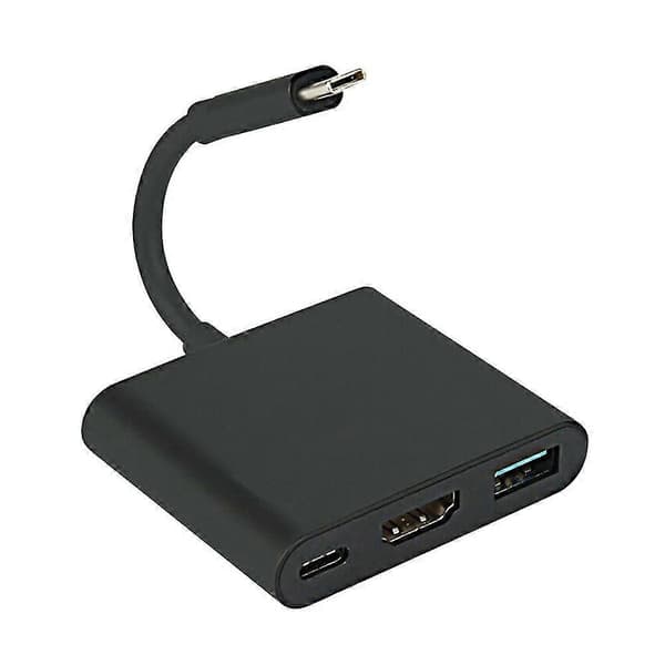 1080P 4K HDMI-sovitin USB-C HDMI-muuntimelle Type-C Hub -sovitin HDMI-sovitin Switchille USB-C HDMI