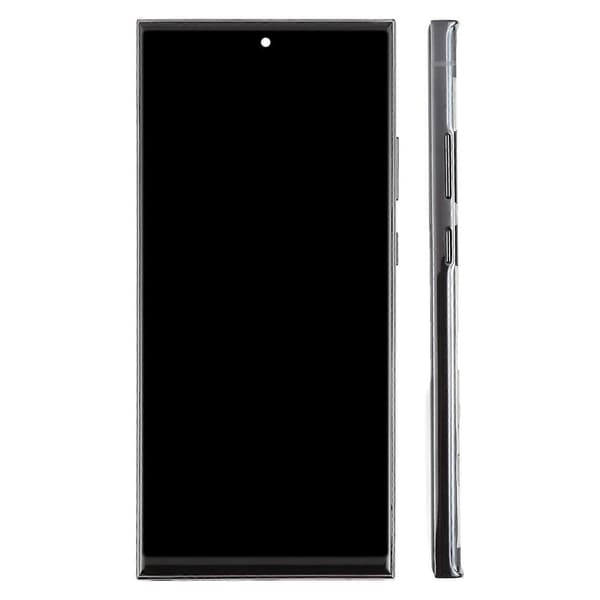För Samsung Galaxy Note20 Ultra SM-N986B 6,72 tum TFT LCD-skärm Digitizer Komplett enhet med ram, stöder inte fingeravtrycksidentifiering Black