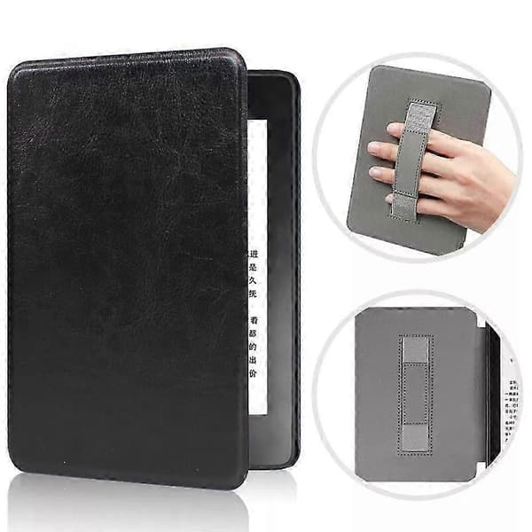 Slimshell-fodral för 7\" Kindle Paperwhite (12:e generationen) 2024 PU-skydd black