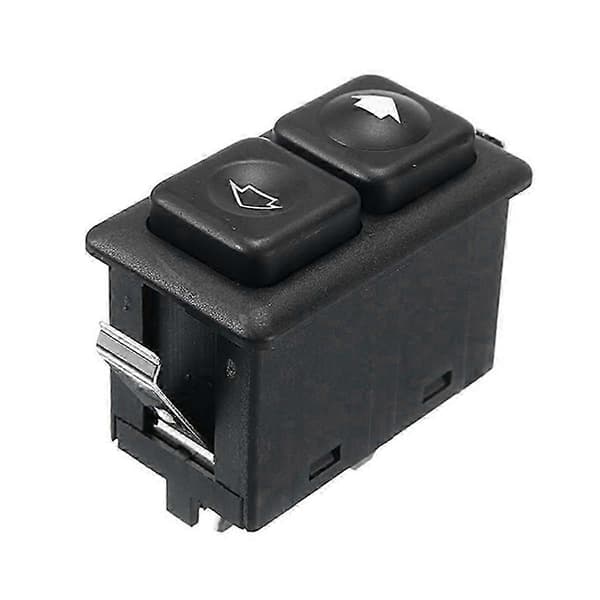 Elektrisk vindusbryter kontrollknapp vindusløfter 5 pinner for E23 E24 E28 E30 L6 M5 61311381205 Black