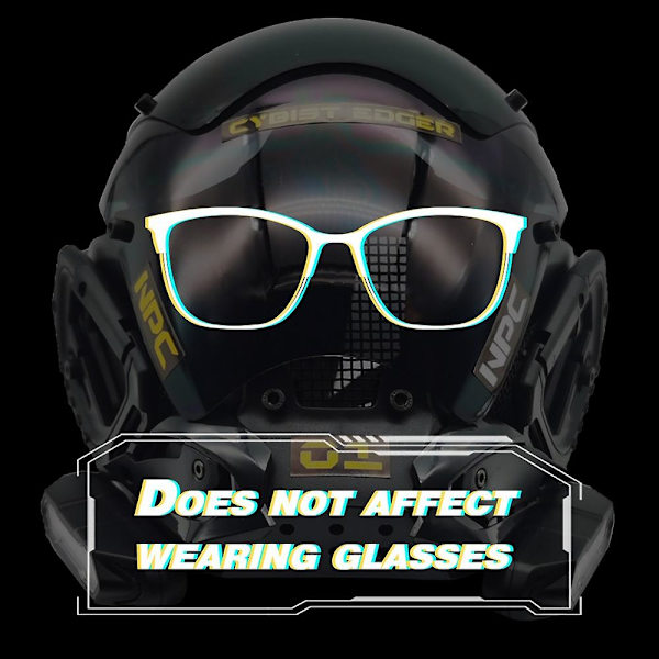 Cyberpunk Maske Rollespil Cosplay Robocop Fra Fremtiden Futuristisk Cool Standard Model Science Fiction Til Halloween Fest