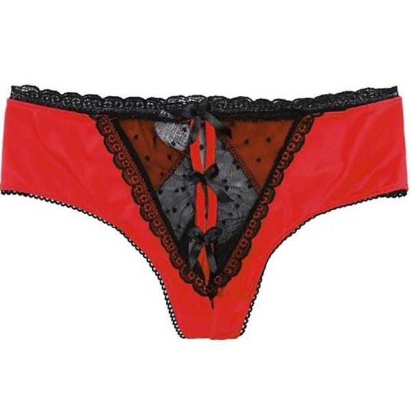 Naisten alushousut Haarattomat pikkuhousut Knickers G-string stringi Alusvaatteet Red M