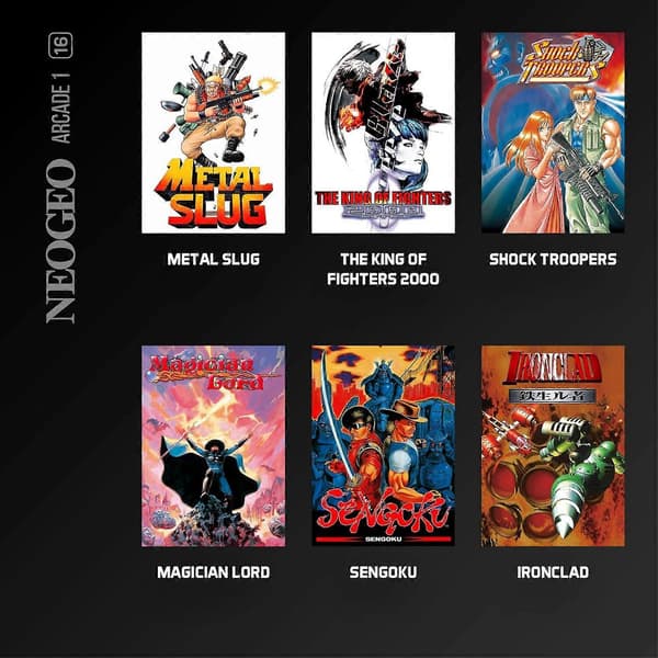 Evercade NeoGeo Arcade 1 -kasetti