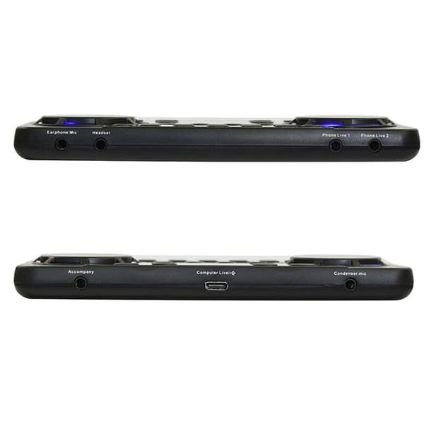 Sound Card Audio Mixer Audio Interface for Live Streaming Audio Broadcasting