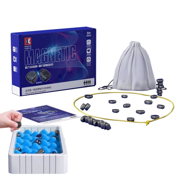 Magnetisk effekt set Battle Chess, Educational Checkers Game