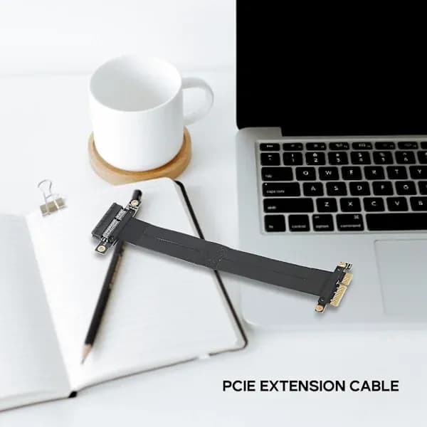 PCIe Extension Cable 4x Extension Cable (4x 180 Degree 20cm)