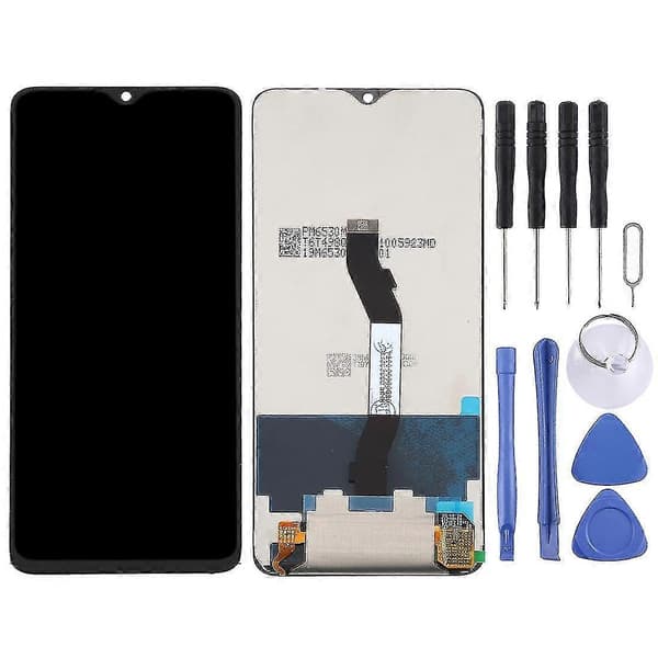 Tft Lcd-skærm til Xiaomi Redmi Note 8 Pro med Digitizer Fuld Montering (sort)