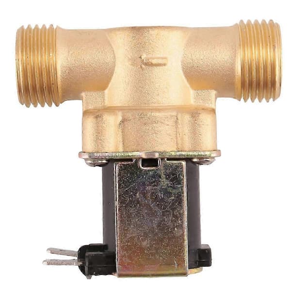 Ac 220V Normalt Lukket Elektrisk Magnetventil i Messing