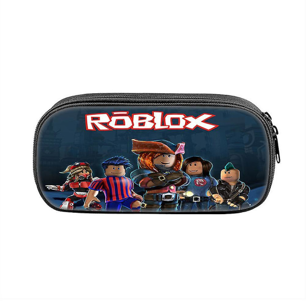 Roblox Game Boys Flickor Tecknad case Primär mellanstadiestudenter Stor kapacitet Brevpapper Förvaringspåsar D