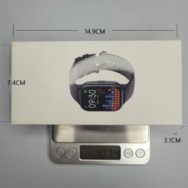 Smartwatch - RNCYN - 2.01 inches - Full Touch Screen - BT Call - Activity Tracker - ZL99J