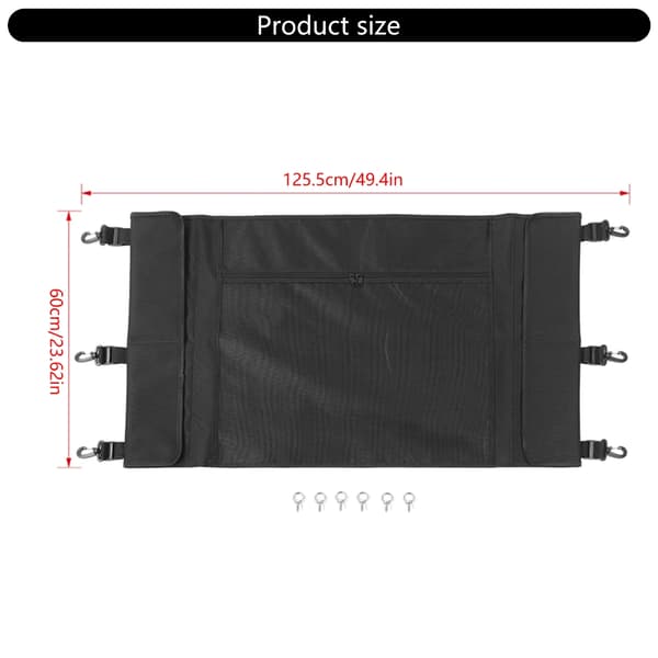 Trunk Net Storage Bag Cover Trunk Organizing System for Jimny JB64 JB74