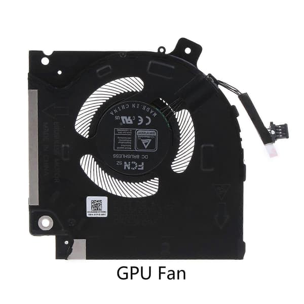 Ny køleventilator til bærbar computer til Dell Alienware X15 R1 Notebook Radiator DC5V 0.5A 4-pin 4-ledninger Køler ND85C37 ND85C38 CPU GPU