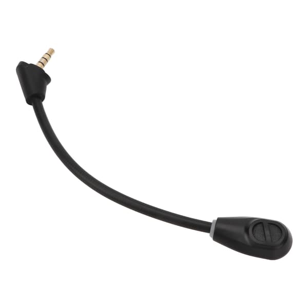 Erstatningsmikrofon for støyreduserende headset 3,5 mm Avtakbar mikrofon Kompatibel med Kingston HyperX Cloud Alpha