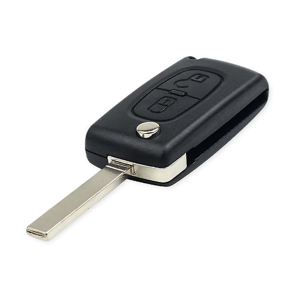 Erstatningsnøkkelskall Flip for Fiat Scudo Ulysse Passform Lancia Phedra Hu83/va2 Blad Ce0523 Ce0536 2/3/4 Knapper Fob Etui 3 Buttons HU83 CE0536