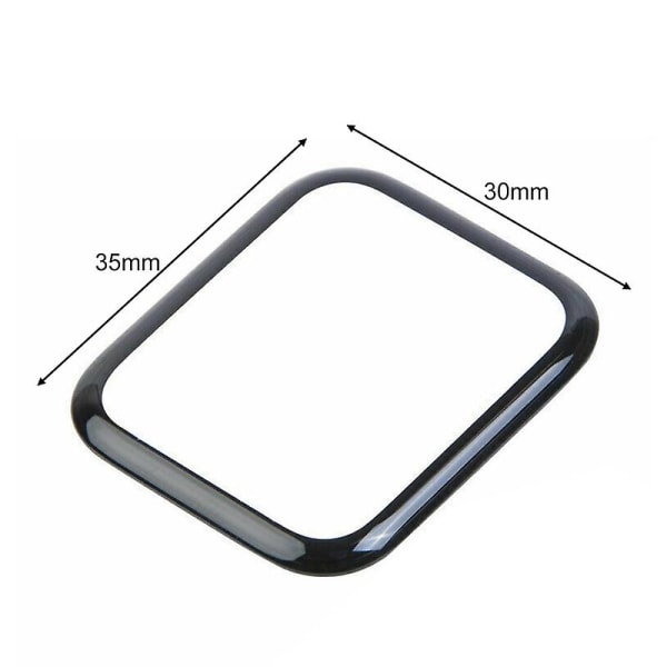 Reparasjonssett for erstatning av glassglass foran, kompatibel Apple Watch 2/3/4/5/6-serien For Apple Watch SE 44mm