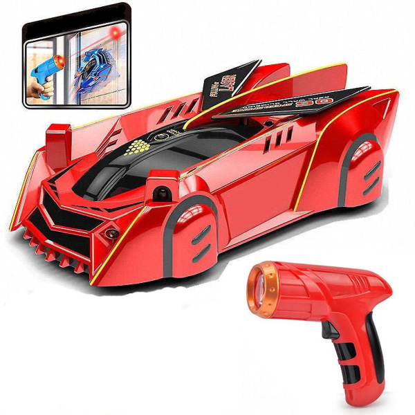 Ny Hot Zero Gravity Laser, Laser-guided Wall Racer, Wall Climbing Race Car red