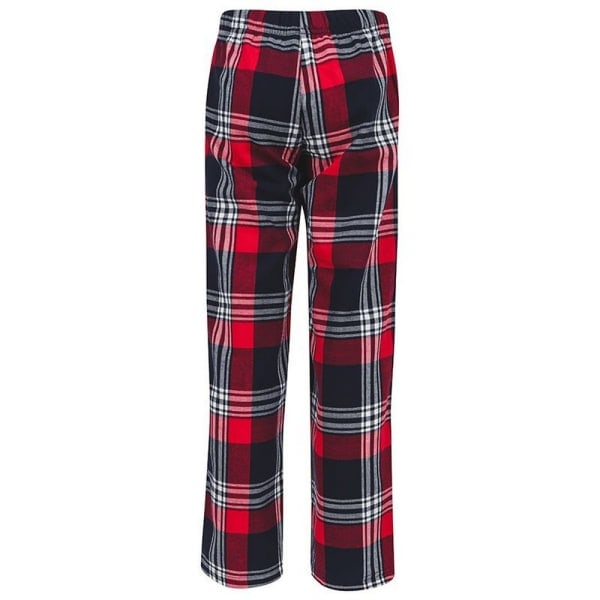 SF Minni Børne/Kids Tartan Lounge Bukser 7-8 År Blå/Grøn Blå/Grøn Tjek 7-8 År