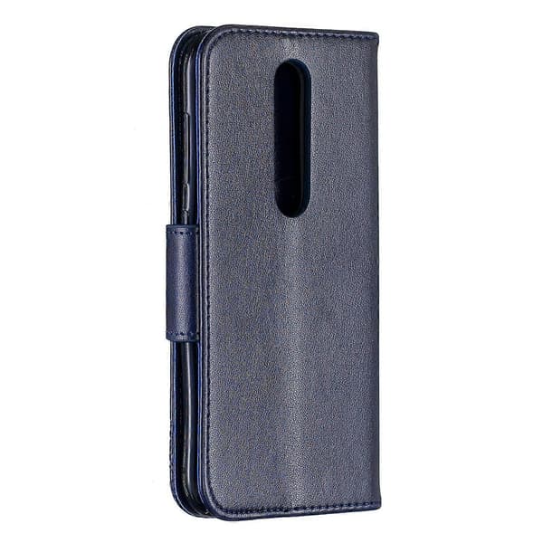 Imprint Butterfly Læder Wallet Case til Nokia 4.2 - Grøn Multicolor Dark Blue