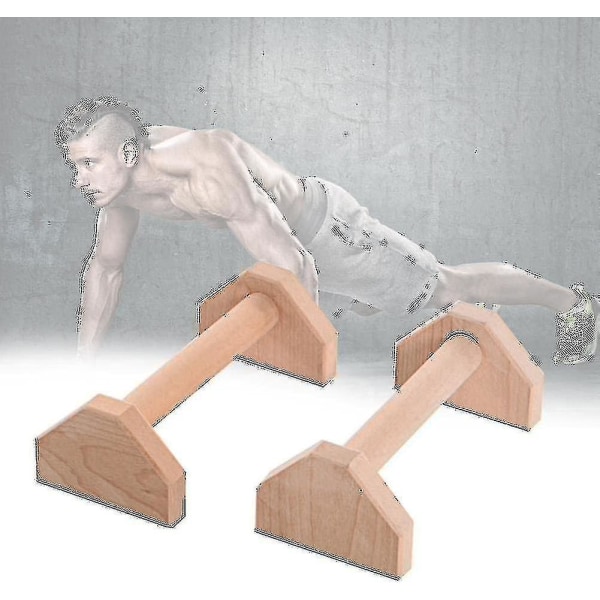 Push Up Barer Handstand Trä Push Ups Push Up Stativ Bar Fitness
